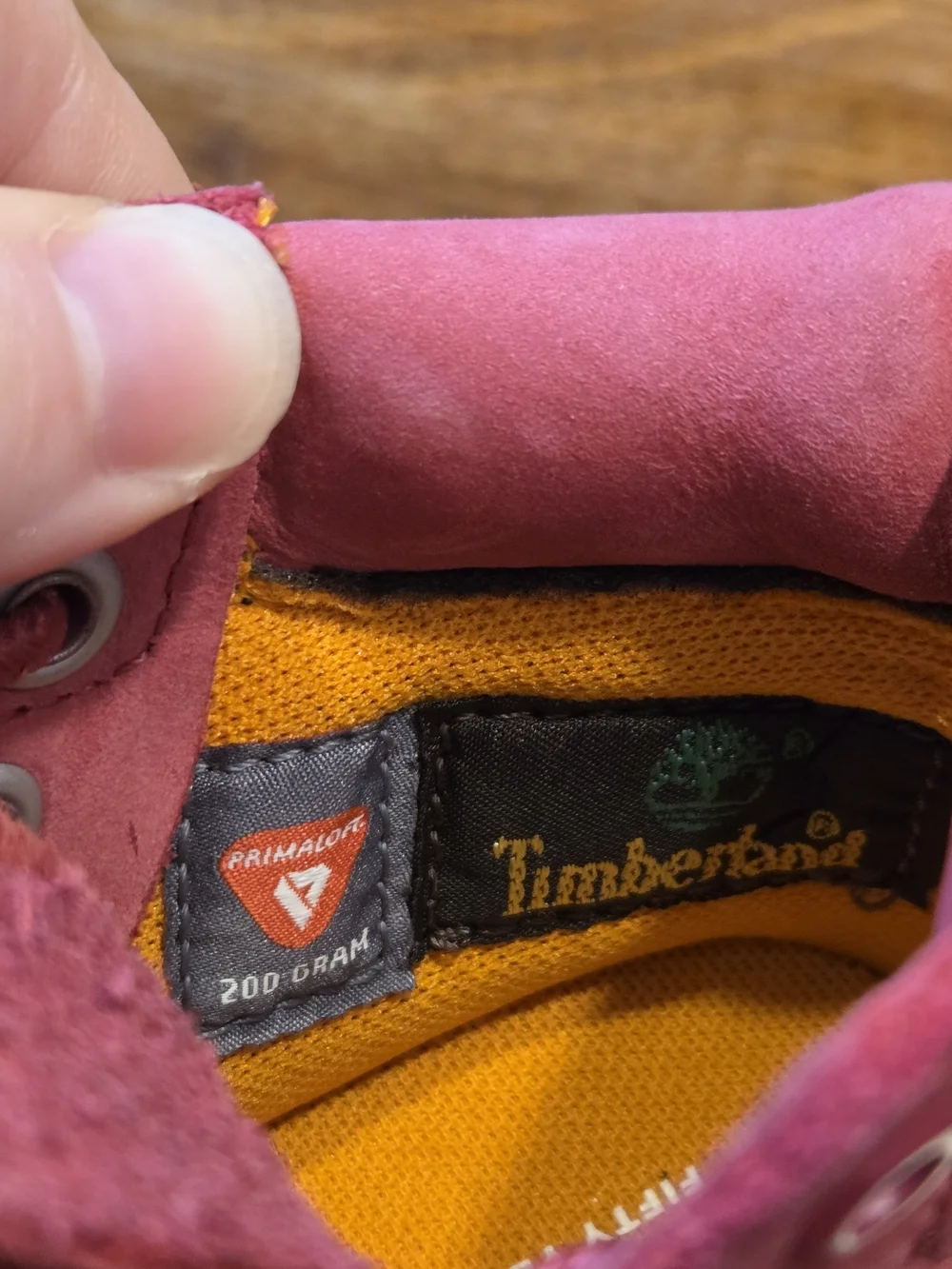 Timberland Waterproof Boots Toddler Kids Hot Pink Nubuck Leather Comfort 5M 50th